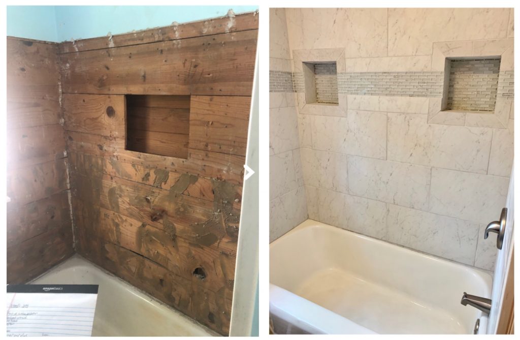 bathroom remodel