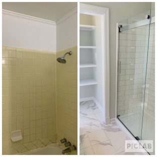 bathroom shower remodel